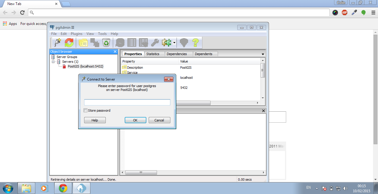 open pg admin